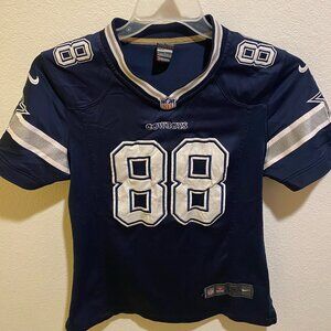 NFL Nike Dallas Cowboys Dez Bryant 88 On Field Youth Large Navy Game Jersey